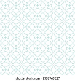 Seamless geometric line pattern in arabian style. Repeating linear texture for wallpaper, packaging, banner, invitation, business card, fabric print.Monochrome graphic background, lace pattern