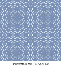 Seamless geometric line pattern in arabian style. Repeating linear texture for wallpaper, packaging, banner, invitation, business card, fabric print.Monochrome graphic background, lace pattern