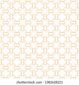 Seamless geometric line pattern in arabian style. Repeating linear texture for wallpaper, packaging, banner, invitation, business card, fabric print.Monochrome graphic background, lace pattern