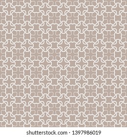 Seamless geometric line pattern in arabian style. Repeating linear texture for wallpaper, packaging, banner, invitation, business card, fabric print.Monochrome graphic background, lace pattern