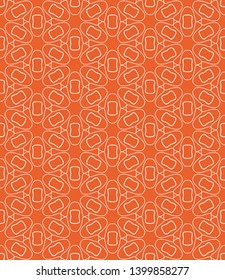 Seamless geometric line pattern in arabian style. Repeating linear texture for wallpaper, packaging, banner, invitation, business card, fabric print.Monochrome graphic background, lace pattern