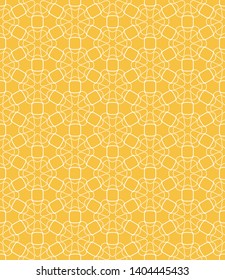 Seamless geometric line pattern in arabian style. Repeating linear texture for wallpaper, packaging, banner, invitation, business card, fabric print.Monochrome graphic background, lace pattern