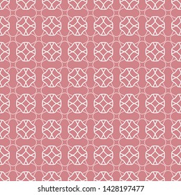 Seamless geometric line pattern in arabian style. Repeating linear texture for wallpaper, packaging, banner, invitation, business card, fabric print.Monochrome graphic background, lace pattern