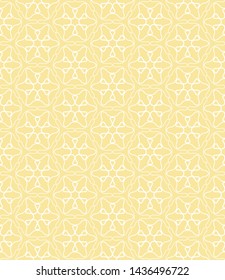 Seamless geometric line pattern in arabian style. Repeating linear texture for wallpaper, packaging, banner, invitation, business card, fabric print.Monochrome graphic background, lace pattern