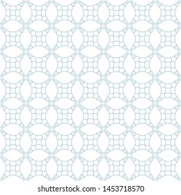Seamless geometric line pattern in arabian style. Repeating linear texture for wallpaper, packaging, banner, invitation, business card, fabric print.Monochrome graphic background, lace pattern