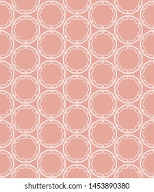 Seamless geometric line pattern in arabian style. Repeating linear texture for wallpaper, packaging, banner, invitation, business card, fabric print.Monochrome graphic background, lace pattern