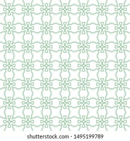 Seamless geometric line pattern in arabian style. Repeating linear texture for wallpaper, packaging, banner, invitation, business card, fabric print.Monochrome graphic background, lace pattern