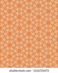 Seamless geometric line pattern in arabian style. Repeating linear texture for wallpaper, packaging, banner, invitation, business card, fabric print.Monochrome graphic background, lace pattern