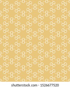Seamless geometric line pattern in arabian style. Repeating linear texture for wallpaper, packaging, banner, invitation, business card, fabric print.Monochrome graphic background, lace pattern
