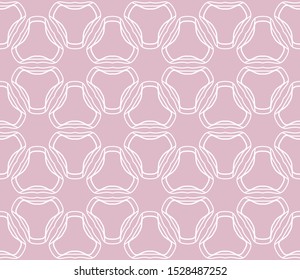 Seamless geometric line pattern in arabian style. Repeating linear texture for wallpaper, packaging, banner, invitation, business card, fabric print.Monochrome graphic background, lace pattern