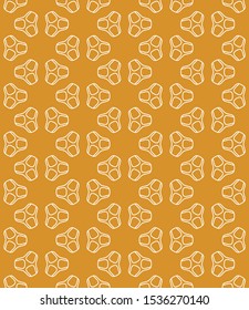 Seamless geometric line pattern in arabian style. Repeating linear texture for wallpaper, packaging, banner, invitation, business card, fabric print.Monochrome graphic background, lace pattern