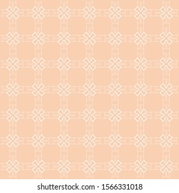 Seamless geometric line pattern in arabian style. Repeating linear texture for wallpaper, packaging, banner, invitation, business card, fabric print.Monochrome graphic background, lace pattern