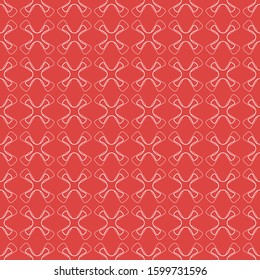 Seamless geometric line pattern in arabian style. Repeating linear texture for wallpaper, packaging, banner, invitation, business card, fabric print.Monochrome graphic background, lace pattern