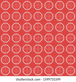 Seamless geometric line pattern in arabian style. Repeating linear texture for wallpaper, packaging, banner, invitation, business card, fabric print.Monochrome graphic background, lace pattern