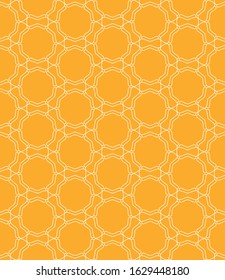 Seamless geometric line pattern in arabian style. Repeating linear texture for wallpaper, packaging, banner, invitation, business card, fabric print.Monochrome graphic background, lace pattern