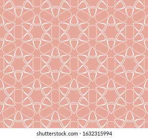 Seamless geometric line pattern in arabian style. Repeating linear texture for wallpaper, packaging, banner, invitation, business card, fabric print.Monochrome graphic background, lace pattern