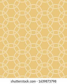 Seamless geometric line pattern in arabian style. Repeating linear texture for wallpaper, packaging, banner, invitation, business card, fabric print.Monochrome graphic background, lace pattern