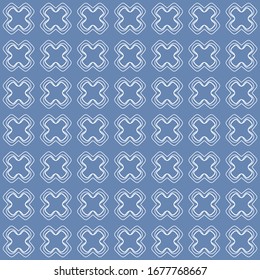 Nahtlose geometrische Linienmuster im arabischen Stil. Wiederholte lineare Textur für Bildschirmhintergründe, Verpackungen, Banner, Einladung, Visitenkarte, Stoffdruck.einfarbiger grafischer Hintergrund, Spitzenmuster