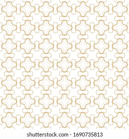 Seamless geometric line pattern in arabian style. Repeating linear texture for wallpaper, packaging, banner, invitation, business card, fabric print.Monochrome graphic background, lace pattern