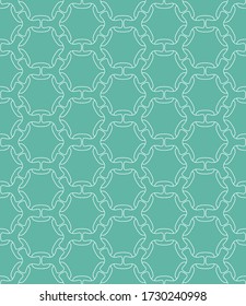 Seamless geometric line pattern in arabian style. Repeating linear texture for wallpaper, packaging, banner, invitation, business card, fabric print.Monochrome graphic background, lace pattern