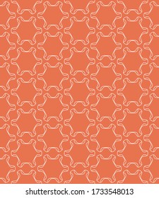 Patrón de línea geométrica sin foco al estilo árabe. Textura lineal repetitiva para papel pintado, embalaje, banner, invitación, tarjeta de visita, impresión de tela.Fondo gráfico monocromo, patrón de encaje