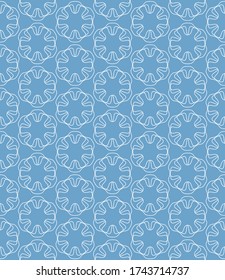 Patrón de línea geométrica sin foco al estilo árabe. Textura lineal repetitiva para papel pintado, embalaje, banner, invitación, tarjeta de visita, impresión de tela.Fondo gráfico monocromo, patrón de encaje
