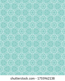 Seamless geometric line pattern in arabian style. Repeating linear texture for wallpaper, packaging, banner, invitation, business card, fabric print.Monochrome graphic background, lace pattern