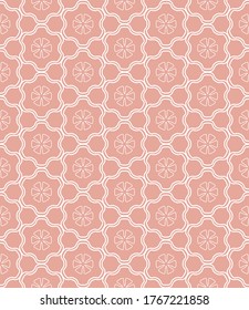 Patrón de línea geométrica sin foco al estilo árabe. Textura lineal repetitiva para papel pintado, embalaje, banner, invitación, tarjeta de visita, impresión de tela.Fondo gráfico monocromo, patrón de encaje