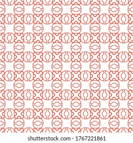 Patrón de línea geométrica sin foco al estilo árabe. Textura lineal repetitiva para papel pintado, embalaje, banner, invitación, tarjeta de visita, impresión de tela.Fondo gráfico monocromo, patrón de encaje