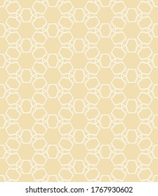 Seamless geometric line pattern in arabian style. Repeating linear texture for wallpaper, packaging, banner, invitation, business card, fabric print.Monochrome graphic background, lace pattern