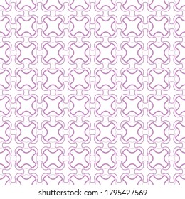Seamless geometric line pattern in arabian style. Repeating linear texture for wallpaper, packaging, banner, invitation, business card, fabric print.Monochrome graphic background, lace pattern
