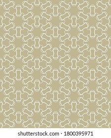 Patrón de línea geométrica sin foco al estilo árabe. Textura lineal repetitiva para papel pintado, embalaje, banner, invitación, tarjeta de visita, impresión de tela.Fondo gráfico monocromo, patrón de encaje