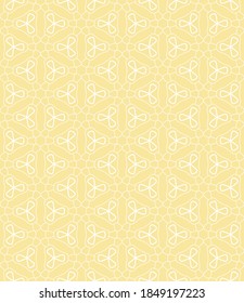 Seamless geometric line pattern in arabian style. Repeating linear texture for wallpaper, packaging, banner, invitation, business card, fabric print.Monochrome graphic background, lace pattern
