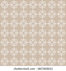 Nahtlose geometrische Linienmuster im arabischen Stil. Wiederholte lineare Textur für Bildschirmhintergründe, Verpackungen, Banner, Einladung, Visitenkarte, Stoffdruck.einfarbiger grafischer Hintergrund, Spitzenmuster