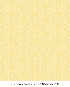 Seamless geometric line pattern in arabian style. Repeating linear texture for wallpaper, packaging, banner, invitation, business card, fabric print.Monochrome graphic background, lace pattern