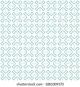 Patrón de línea geométrica sin foco al estilo árabe. Textura lineal repetitiva para papel pintado, embalaje, banner, invitación, tarjeta de visita, impresión de tela.Fondo gráfico monocromo, patrón de encaje