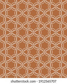 Patrón de línea geométrica sin foco al estilo árabe. Textura lineal repetitiva para papel pintado, embalaje, banner, invitación, tarjeta de visita, impresión de tela.Fondo gráfico monocromo, patrón de encaje