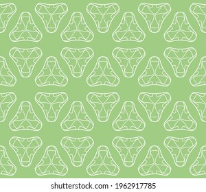 Seamless geometric line pattern in arabian style. Repeating linear texture for wallpaper, packaging, banner, invitation, business card, fabric print.Monochrome graphic background, lace pattern