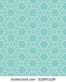 Nahtlose geometrische Linienmuster im arabischen Stil. Wiederholte lineare Textur für Bildschirmhintergründe, Verpackungen, Banner, Einladung, Visitenkarte, Stoffdruck.einfarbiger grafischer Hintergrund, Spitzenmuster