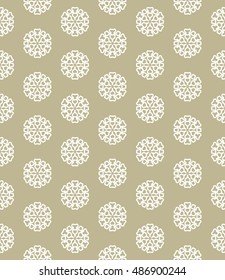 Seamless geometric line pattern in arabian style, ethnic ornament. Endless hexagonal texture for wallpaper, banners, invitation cards. Monochrome graphic lace background