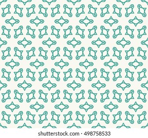 Seamless geometric line pattern in arabian style, ethnic ornament. Endless hexagonal texture for wallpaper, banners, invitation cards. Green and white graphic lace background