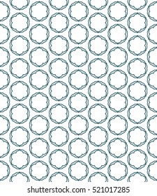 Seamless geometric line pattern in arabian style, ethnic ornament. Endless hexagonal texture for wallpaper, banners, invitation cards. Monochrome graphic lace background