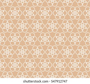 Seamless geometric line pattern in arabian style, ethnic ornament. Endless hexagonal texture for wallpaper, banners, invitations, business cards. Colorful lace background