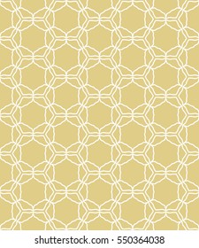 Seamless geometric line pattern in arabian style, ethnic ornament. Endless hexagonal texture for wallpaper, banners, invitations, business cards. Colorful lace background