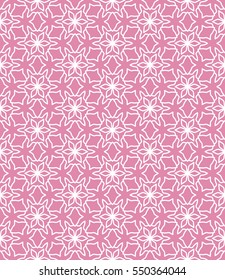 Seamless geometric line pattern in arabian style, ethnic ornament. Endless hexagonal texture for wallpaper, banners, invitations, business cards. Colorful lace background
