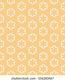 Seamless geometric line pattern in arabian style, ethnic ornament. Endless hexagonal texture for wallpaper, banners, invitations, business cards. Monochrome color graphic lace background
