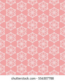 Seamless geometric line pattern in arabian style, ethnic ornament. Endless hexagonal texture for wallpaper, banners, invitations, business cards. Monochrome color graphic lace background