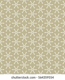 Seamless geometric line pattern in arabian style, ethnic ornament. Endless hexagonal texture for wallpaper, banners, invitations, business cards. Monochrome color graphic lace background