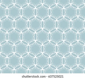Seamless geometric line pattern in arabian style. Repeating linear texture for wallpaper, packaging, banners, invitations, business cards, fabric print. Monochrome graphic background, lace pattern
