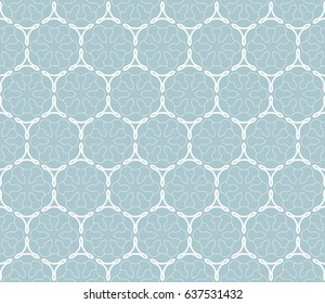 Seamless geometric line pattern in arabian style. Repeating linear texture for wallpaper, packaging, banners, invitations, business cards, fabric print. Monochrome graphic background, lace pattern